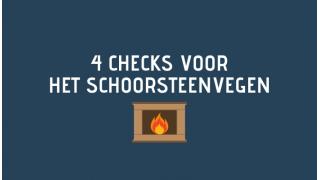 4 checks voor het inhuren van een schoorsteenveger