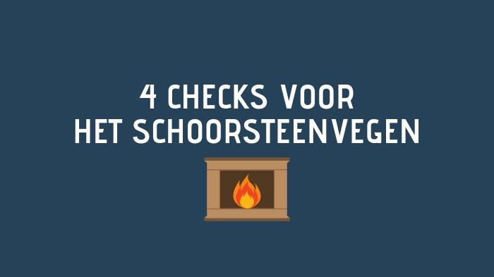 4 checks voor het inhuren van een schoorsteenveger